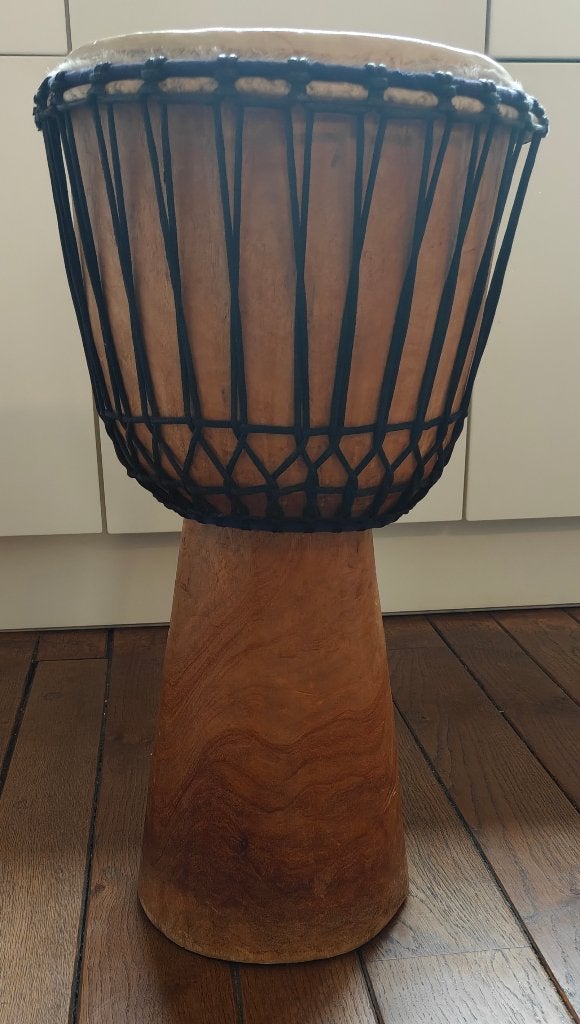 Mooie djembe, Ophalen, Gebruikt, Trommel