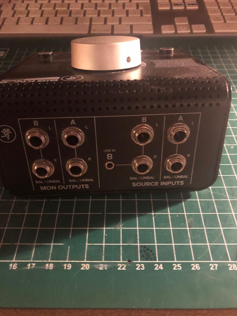 Mackie Big Knob Passive Monitor Controller, Audio, Tv en Foto, Professionele Audio-, Tv- en Video-apparatuur, Ophalen of Verzenden