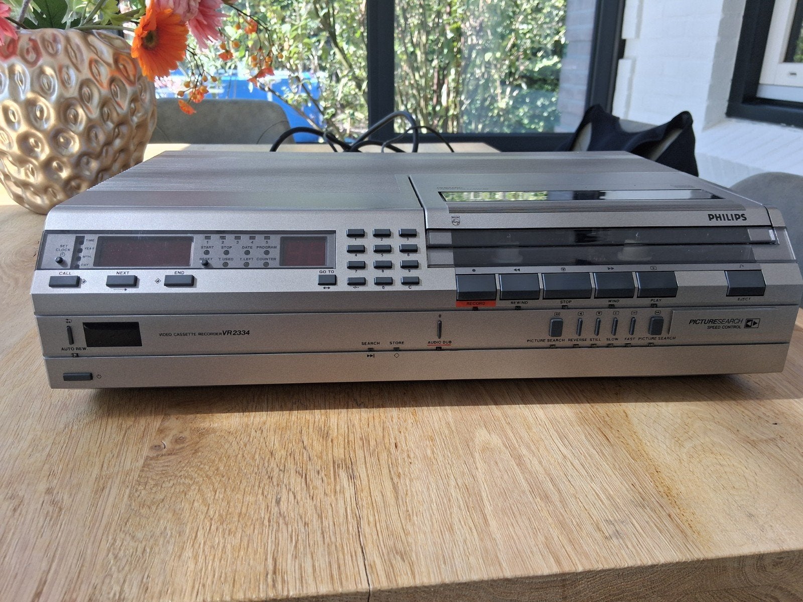 Philips VR2334 Video 2000-speler/recorder, Ophalen of Verzenden, Gebruikt, Video 2000-speler of -recorder