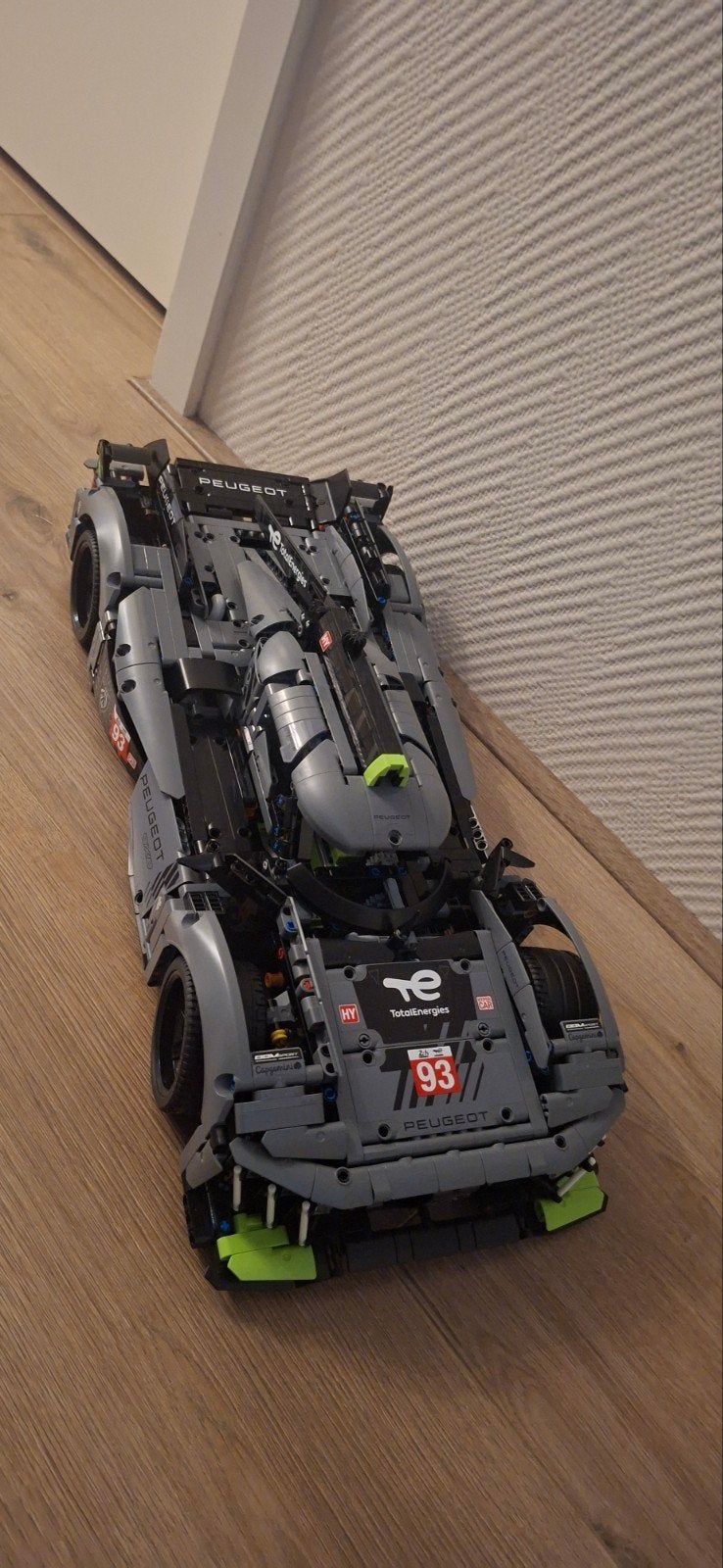 Lego Set - 42156 - Technic - Peugeot 24H Le Mans Hypercar, Ophalen, Lego, Zo goed als nieuw, Technic