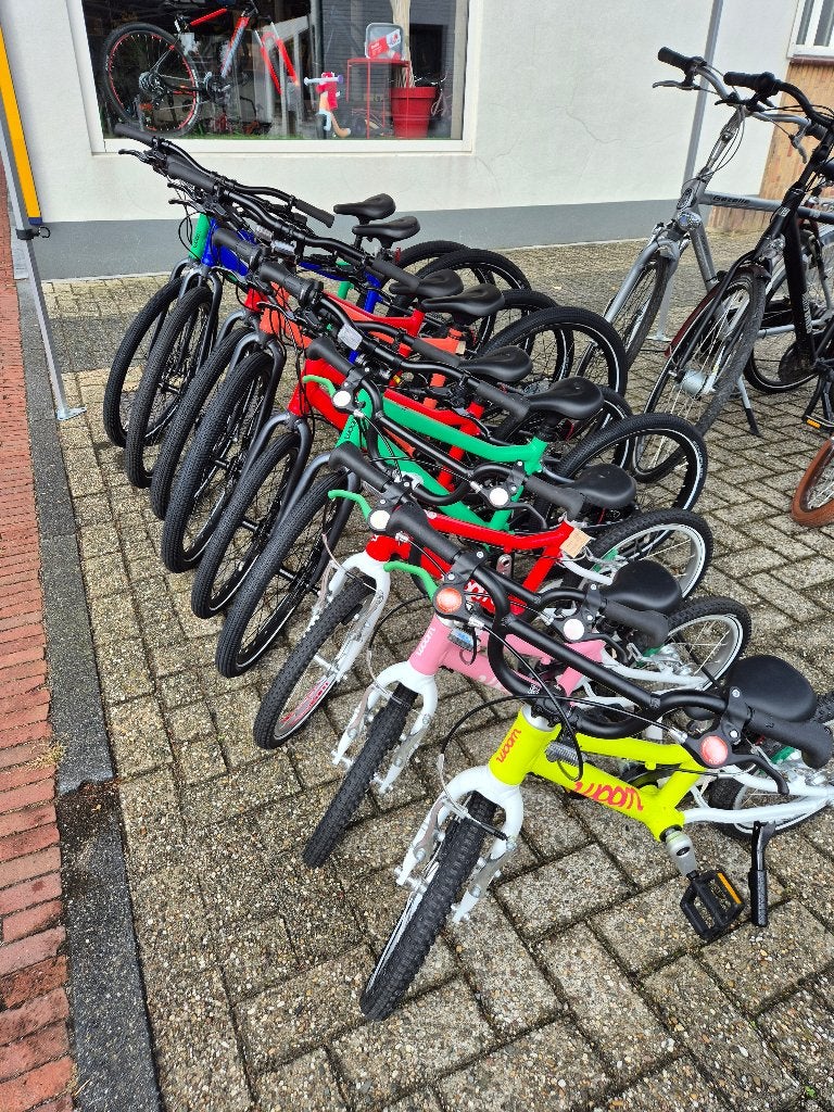 Woom Go 2,3,4 Explore 4,5,6 Kinderfietsen Nieuw OP VOORRAAD!, Ophalen, Velgrem, Nieuw, Minder dan 16 inch