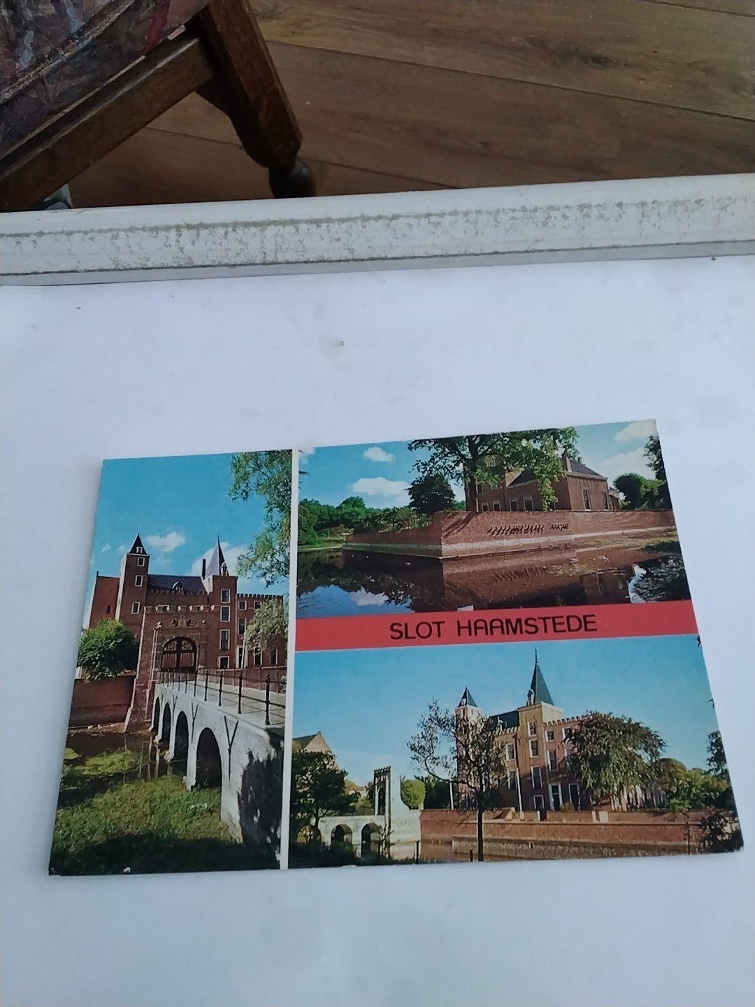Oude ansichtkaart Slot Haamstede, Zeeland, Ophalen of Verzenden, 1960 tot 1980, Gelopen, Zeeland