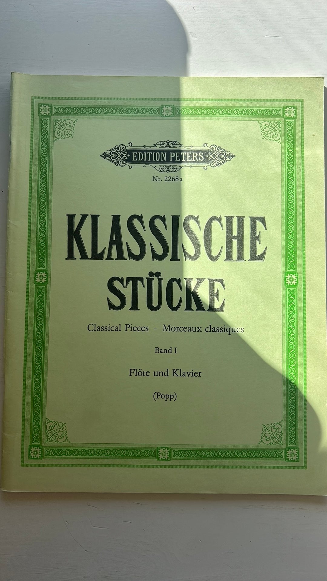 Klassische Stucke / Classical pc /Morceaux Classiques Band 1, Ophalen of Verzenden, Zo goed als nieuw, Les of Cursus, Klassiek