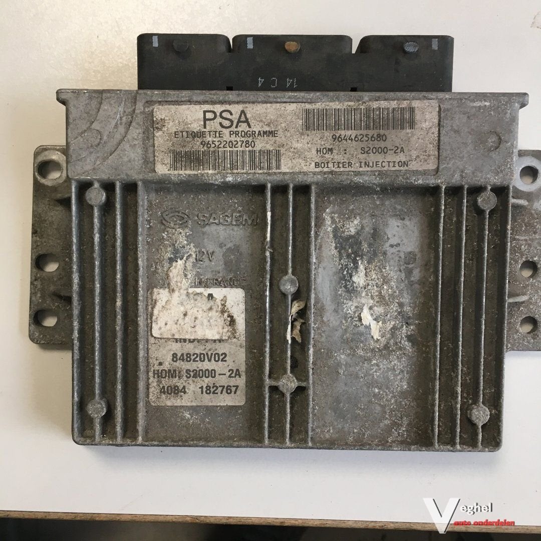 Peugeot 206 1.4 8v 2004   Ecu Set  , ECU , BSI , zekeringkas, Gebruikt, -, -, Ophalen of Verzenden