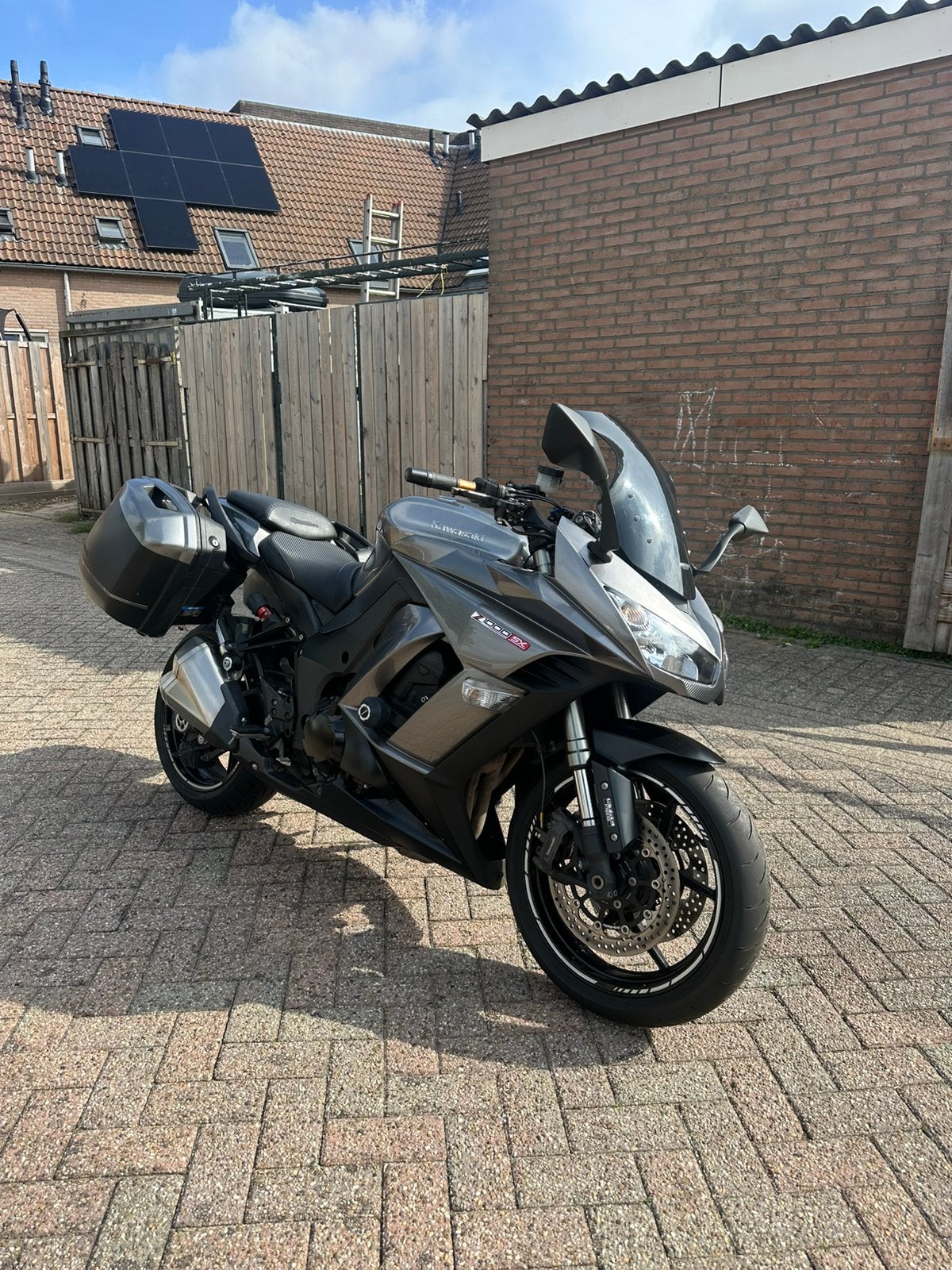 Kawasaki Z1000 SX ABS Tour/Race Motor met kofferset in kleur, Motoren, Gebruikt, Particulier, Toermotor, ABS