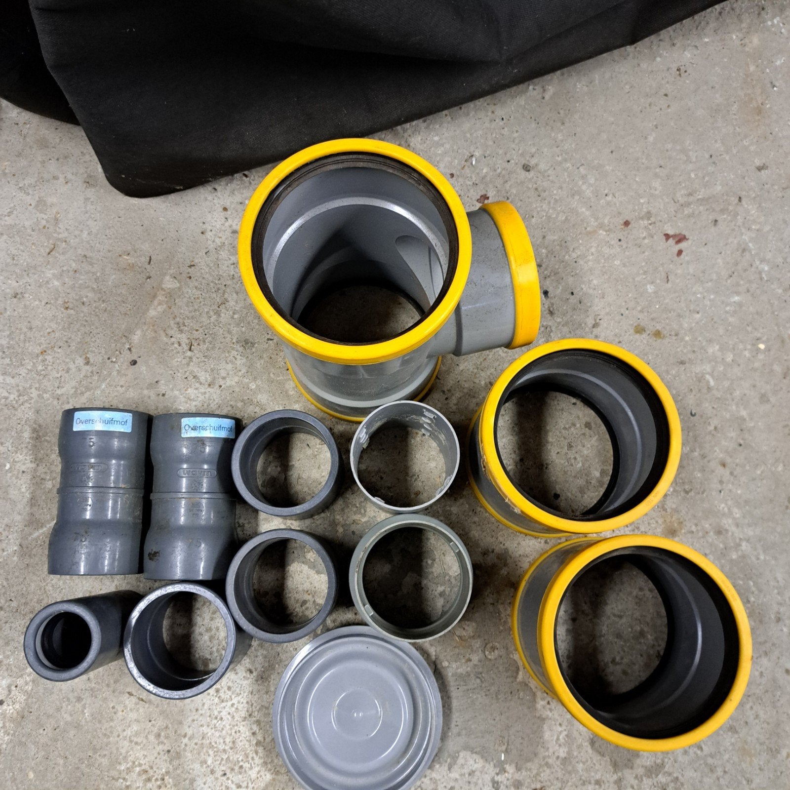 Diverse Pvc Hulpstukken!, Ophalen, Bochten, Pvc, Nieuw