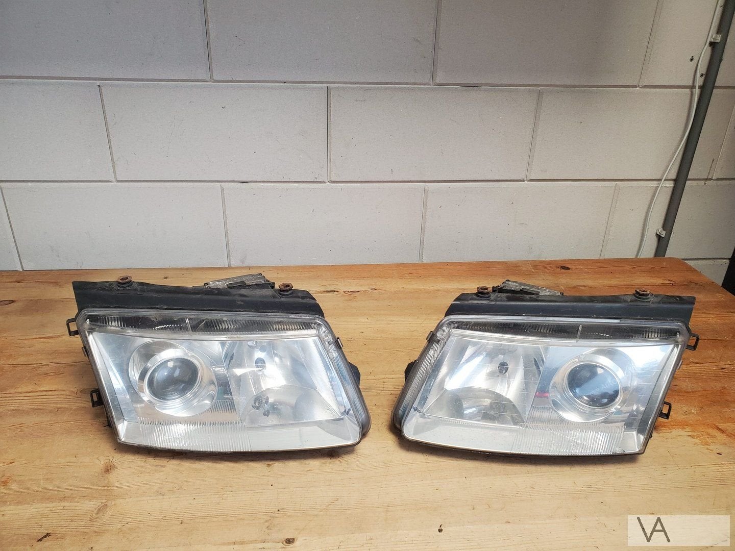 VW Volkswagen Passat 1995 - 2000 xenon koplamp links rechts, Gebruikt, -, Volkswagen, -