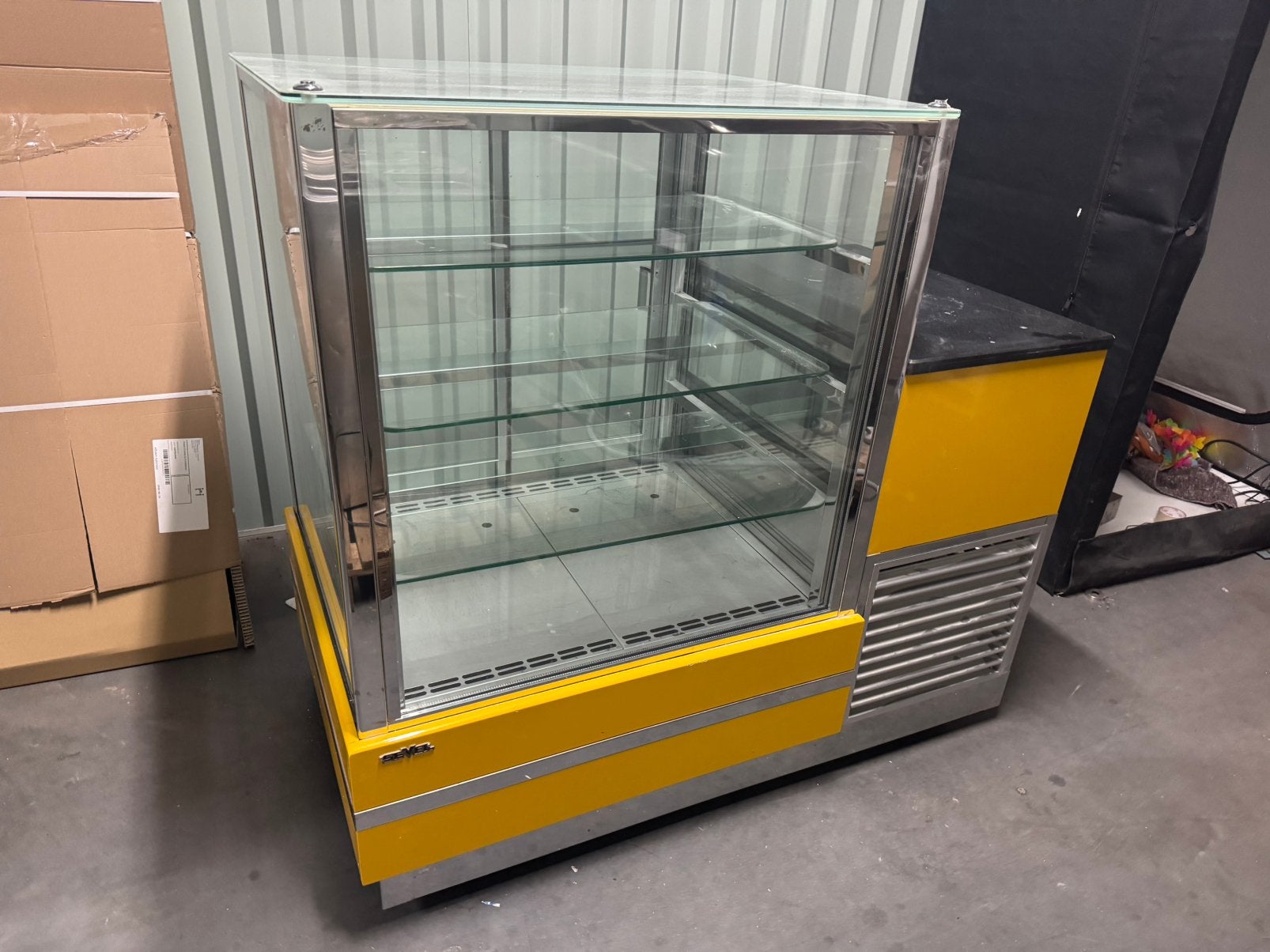 Sevel boutique vision gebaksvitrine / koel vitrine, 200 liter of meer, Ophalen, Zonder vriesvak, 160 cm of meer
