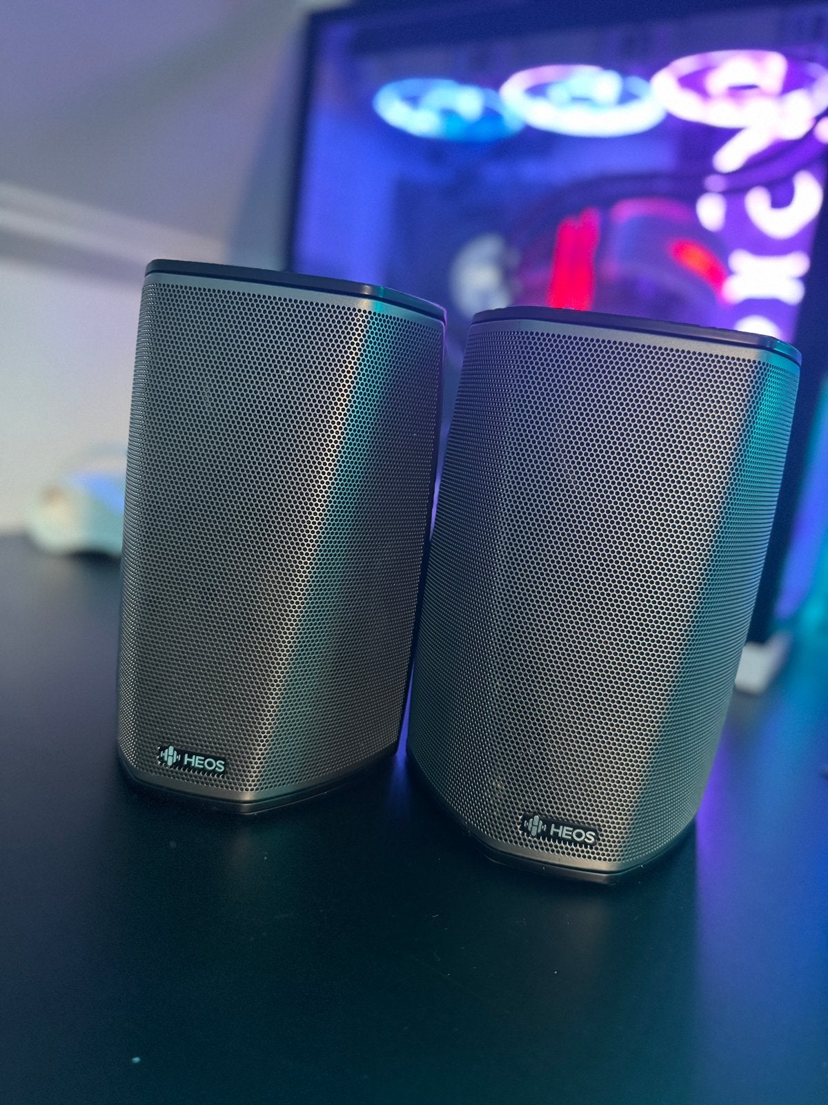 Set van 2x Denon HEOS 1 Draadloze Speakers, Ophalen of Verzenden, Zo goed als nieuw, Overige merken