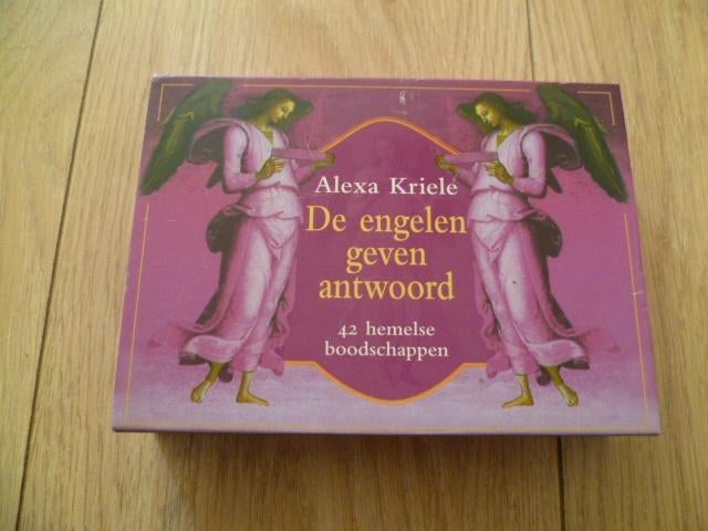 Alexsa Kriele - De engelen geven antwoord  kaarten, Verzenden, Zo goed als nieuw, Overige onderwerpen, Achtergrond en Informatie