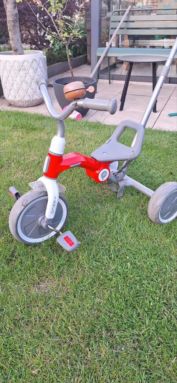 Driewieler met duwstang - Ideaal voor jonge kinderen, Fietsen en Brommers, Fietsen | Kinderfietsjes, Ophalen of Verzenden, Gebruikt