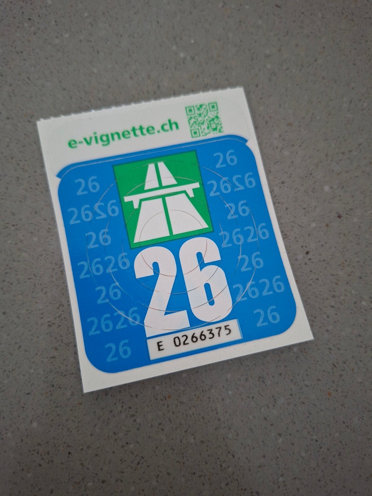 Vignette Zwitserland, Drie personen of meer