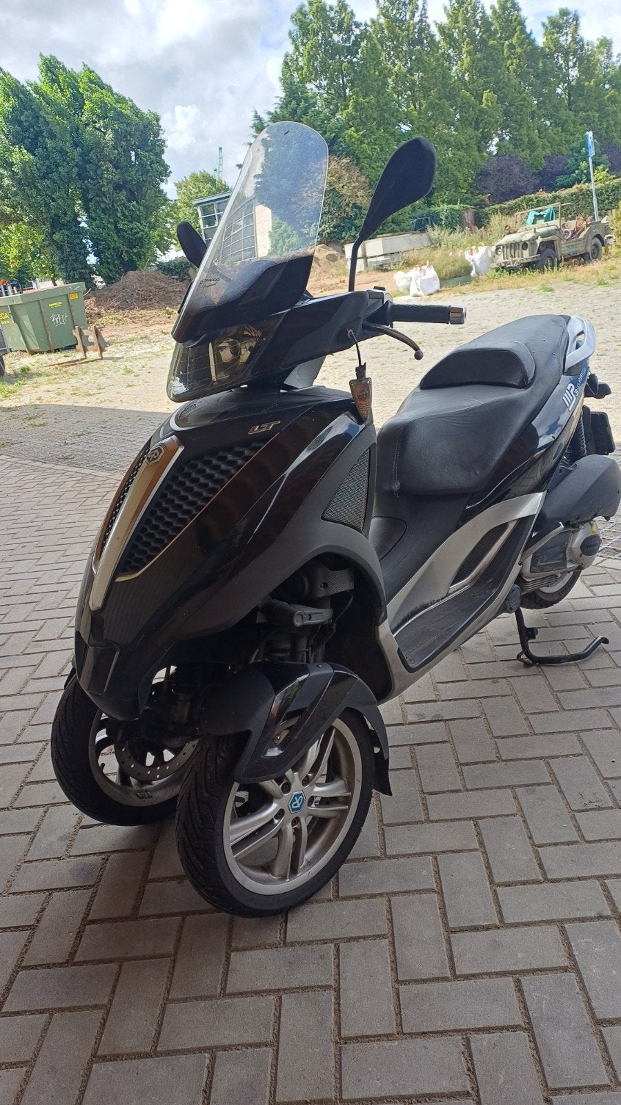 piaggio MP3 yourban 300, Ophalen