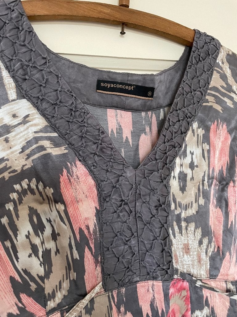 Zomerjurk van Soyaconcept, Kleding | Dames, Soyaconcept, Ophalen of Verzenden, Roze, Maat 36 (S)