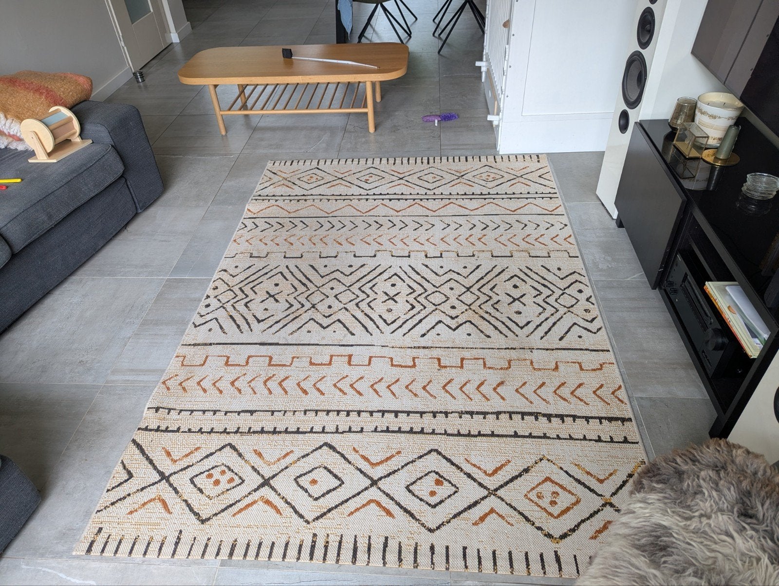 Vloerkleed Leenbakker - 228x158 cm, Huis en Inrichting, Stoffering | Tapijten en Kleden, Ophalen, Gebruikt, 200 cm of meer, Bohemian