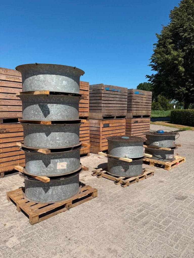 Ventilatoren voor aardappel loods, Ophalen