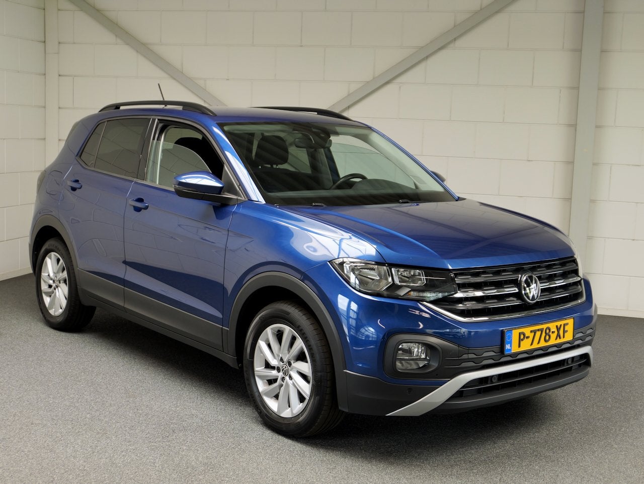 Volkswagen T-Cross 1.0 TSI Life TH/CAM/PDC/ACC/Carplay (all-, Auto's, 12 maanden, Gebruikt, Euro 6, Blauw