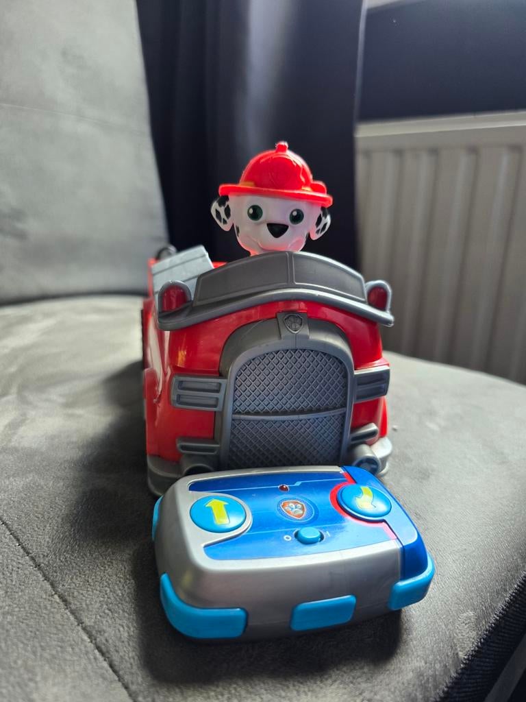 Paw patrol bestuurbare auto, Ophalen
