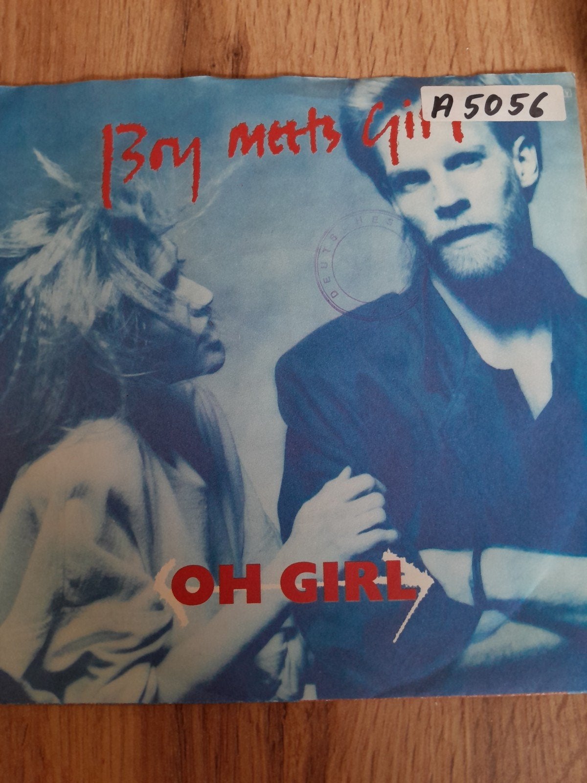 boy meets girl 7 inch oh girl, Ophalen of Verzenden, Zo goed als nieuw, Pop