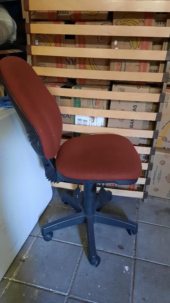 burostoel, Ophalen, Gebruikt, Bureaustoel, Rood
