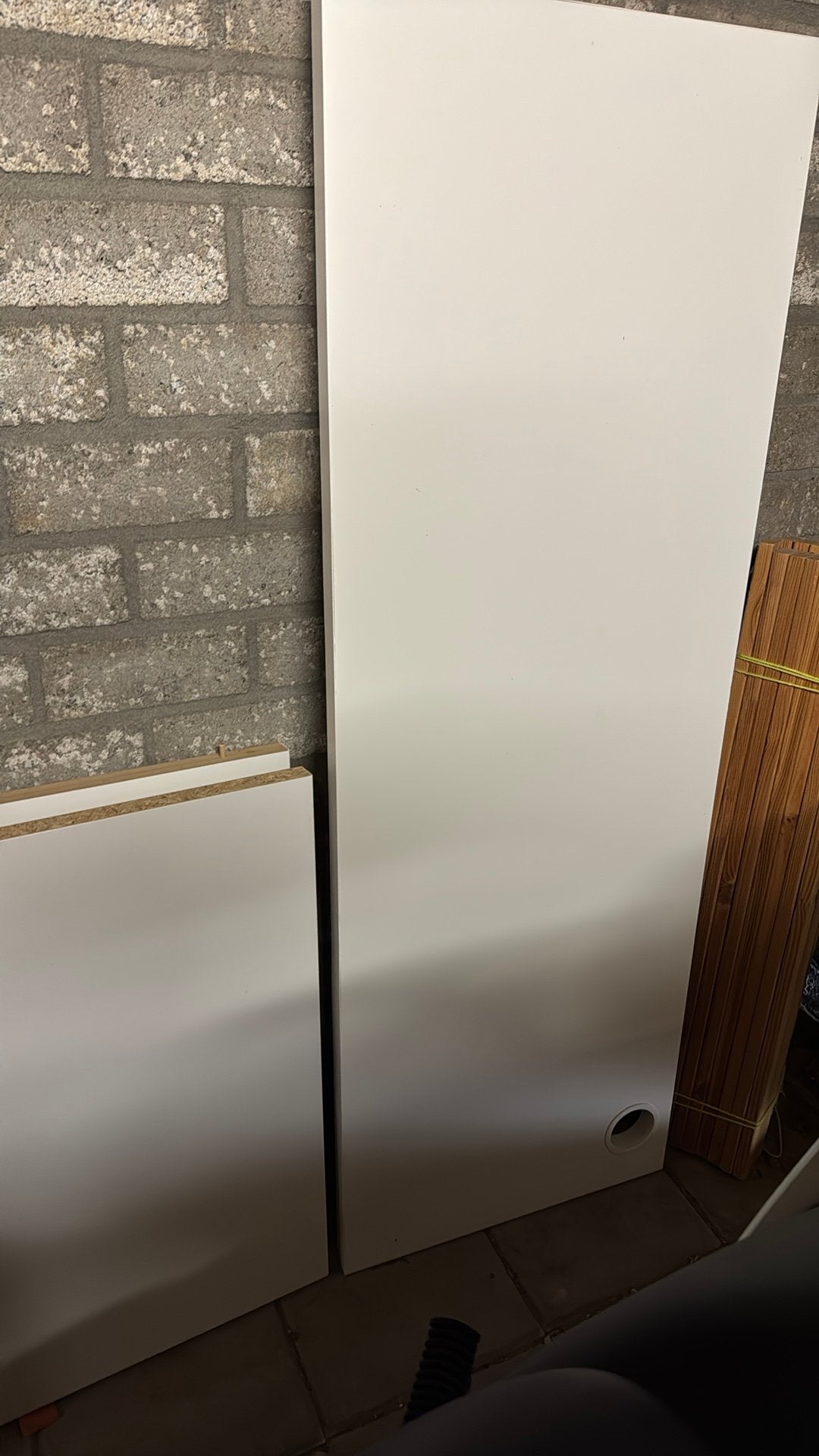 Ikea micke bureau wit gratis, Ophalen of Verzenden, Gebruikt