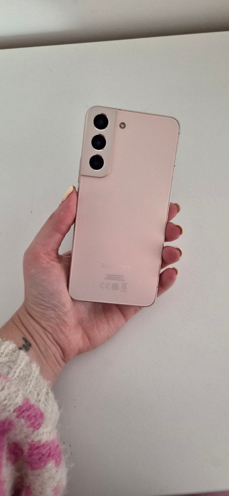 Samsung Galaxy S22 128GB Roze - Zeer Goede Staat