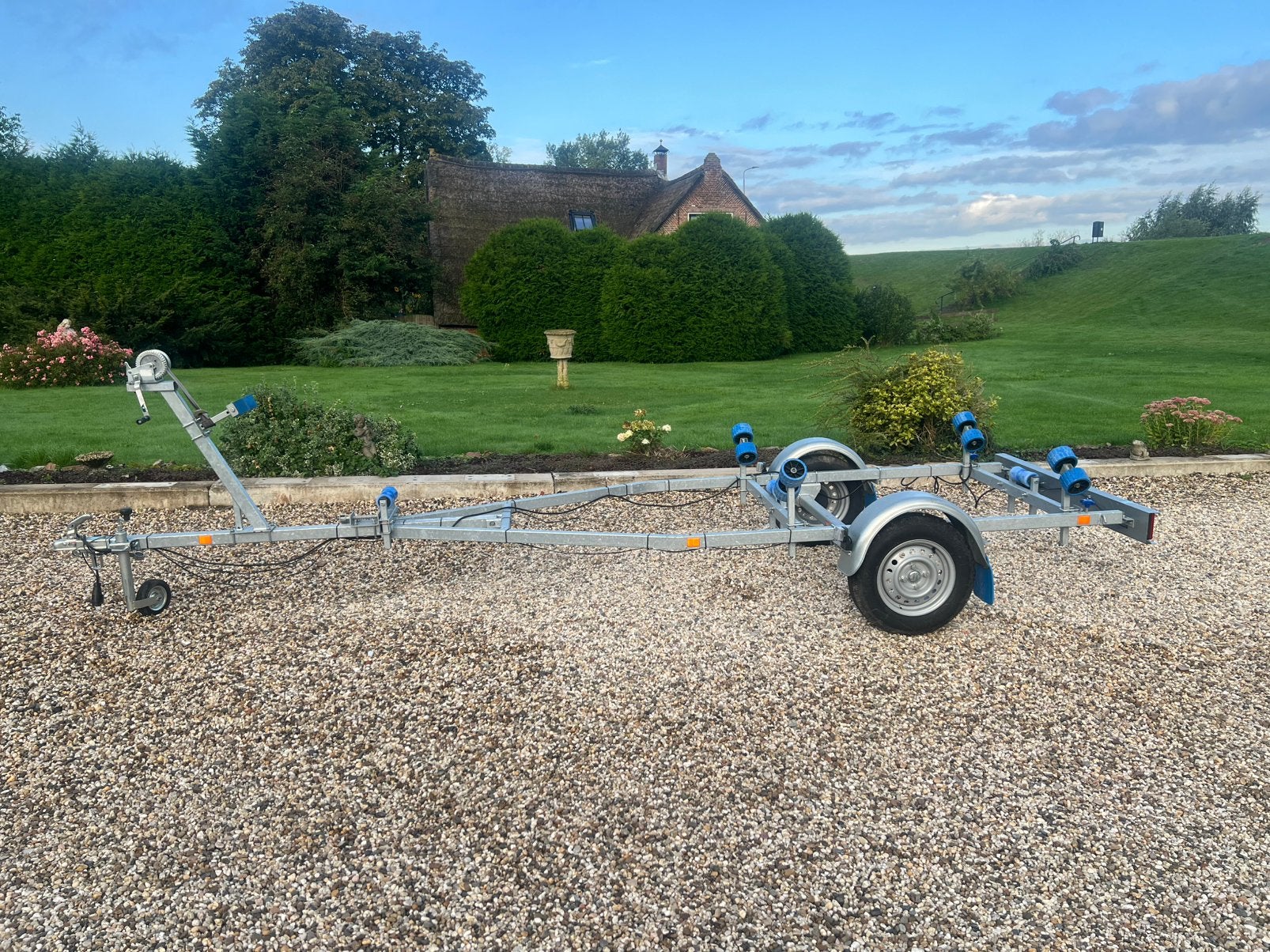 TTH trailer 750kg, Minder dan 1500 kg, Kantelbaar, Overige typen, Minder dan 6 meter