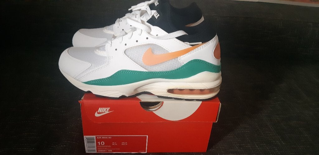 Nike Air max 93 Watermelon maat 44 Nieuw in doos Deadstock, Kleding | Heren, Schoenen, Overige kleuren, Nike, Nieuw, Ophalen of Verzenden