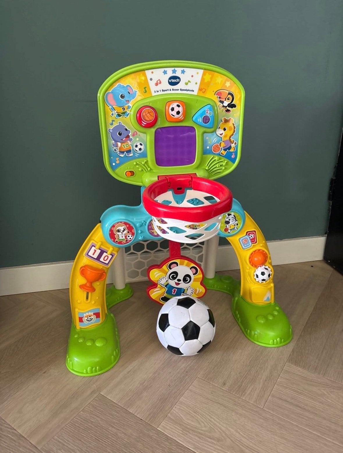 VTech 3-in-1 Sport & Scoor Speelplaats - Zo goed als nieuw, Ophalen of Verzenden, Zo goed als nieuw, Jongen of Meisje