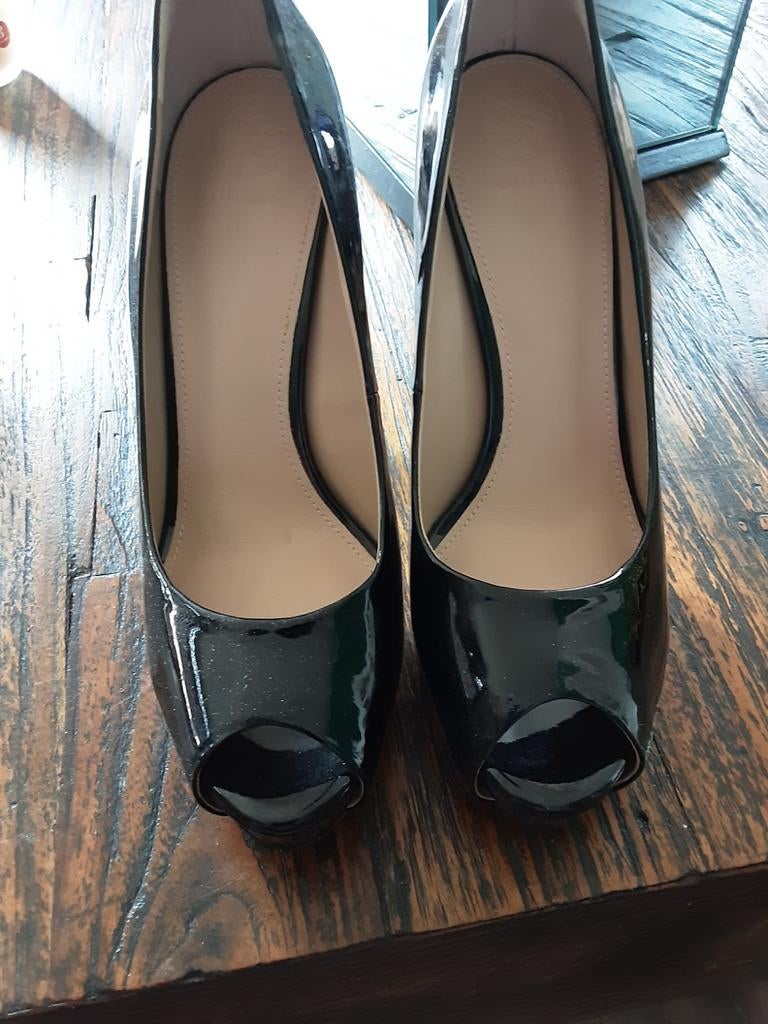 Pumps peeptoe, Pumps, Guess, Zwart, Nieuw