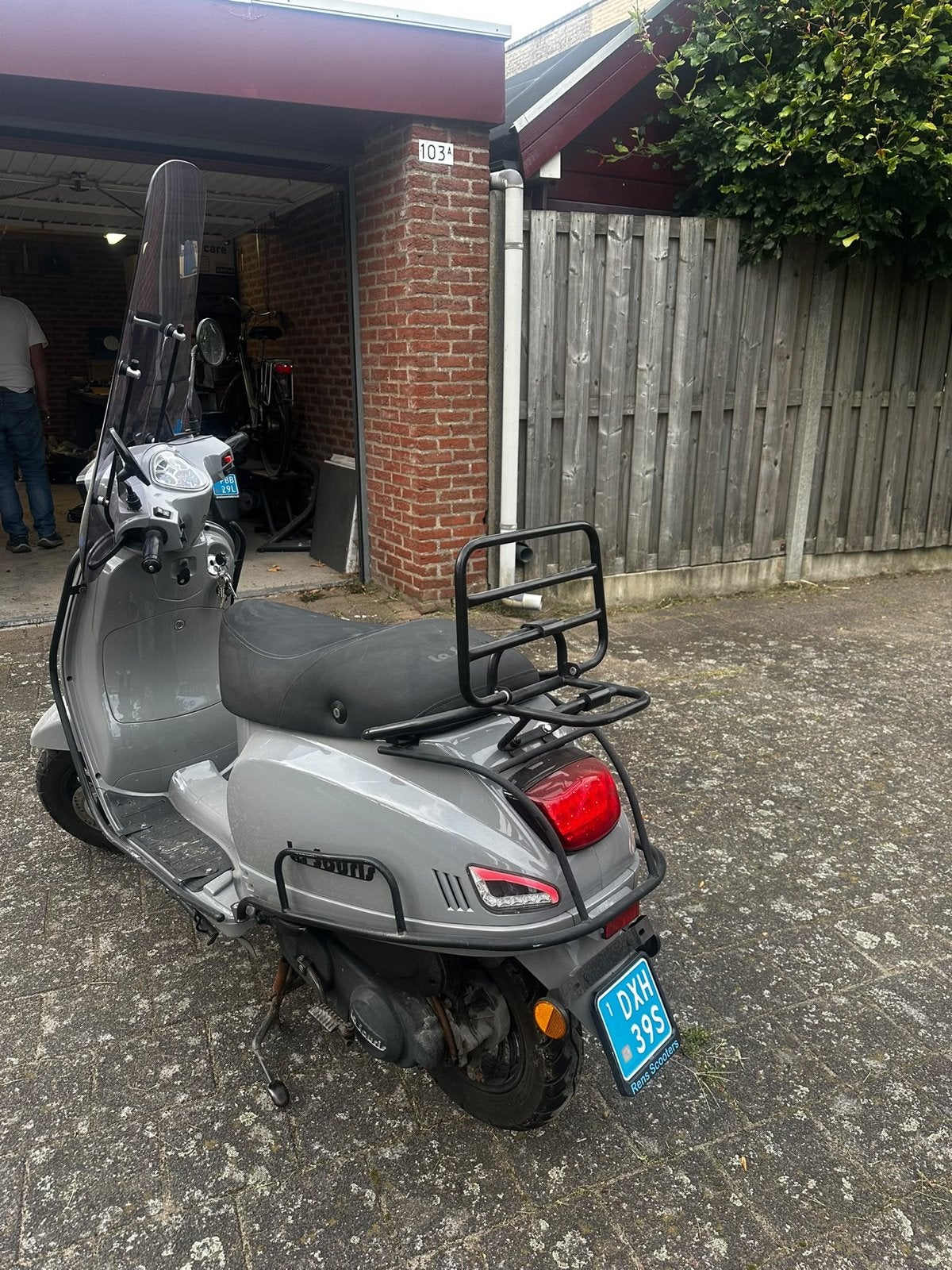 La Souris Sourini RS Scooter - Grijs, Ophalen, Gebruikt, Maximaal 25 km/u