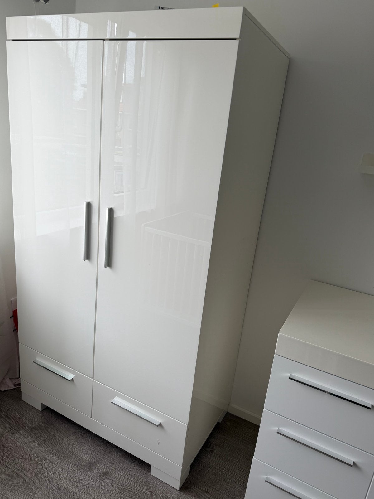 Bobita kledingkast met commode, Huis en Inrichting, Ophalen, Overige materialen, 50 tot 100 cm, Zo goed als nieuw
