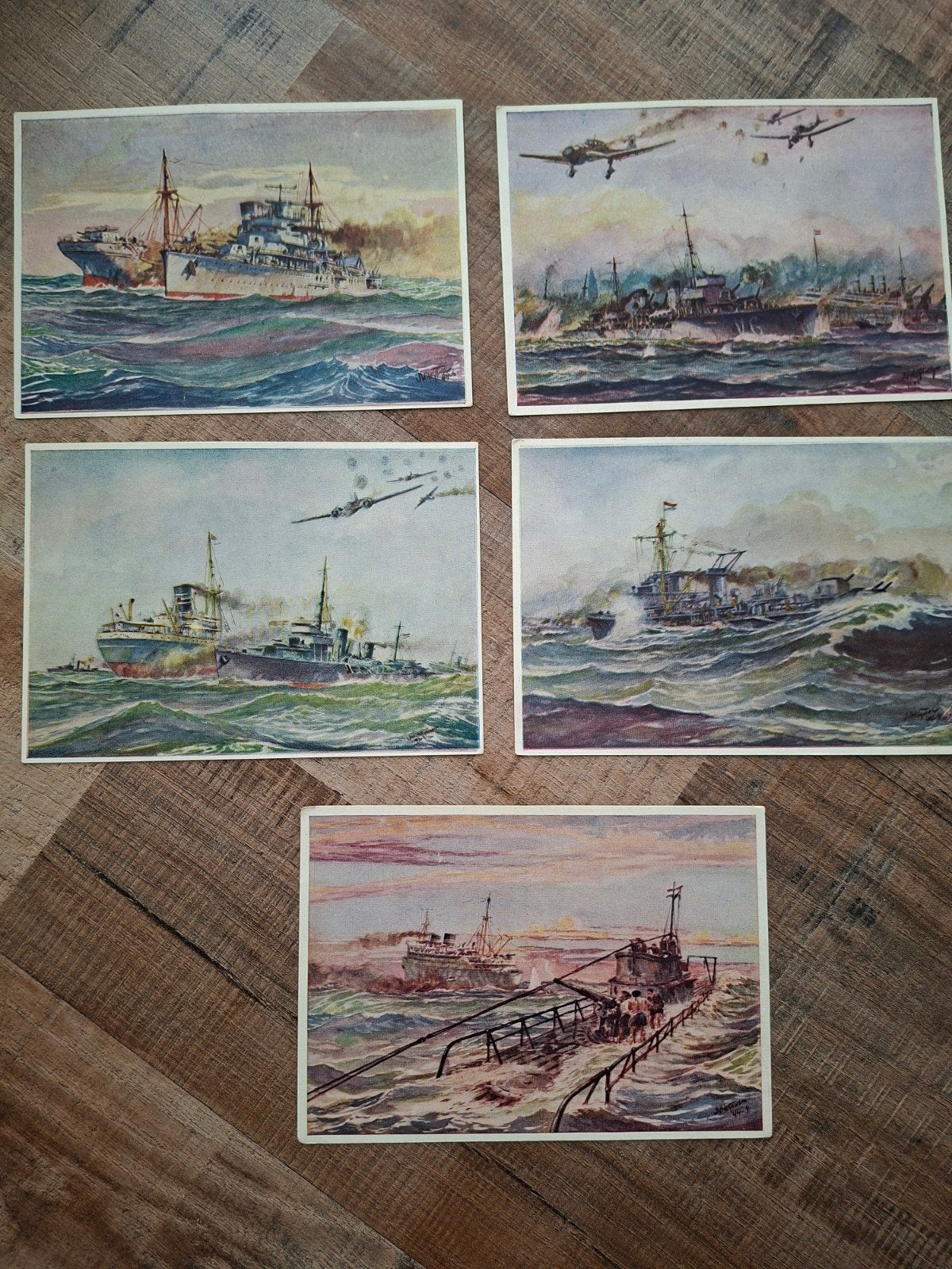 Marine 2e wereldoorlog, Ophalen of Verzenden, Marine, Overige gebieden, Overige typen