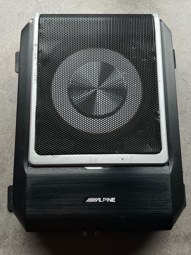 Alpine PWD-x5 subwoofer auto, Auto diversen, Ophalen of Verzenden, Gebruikt