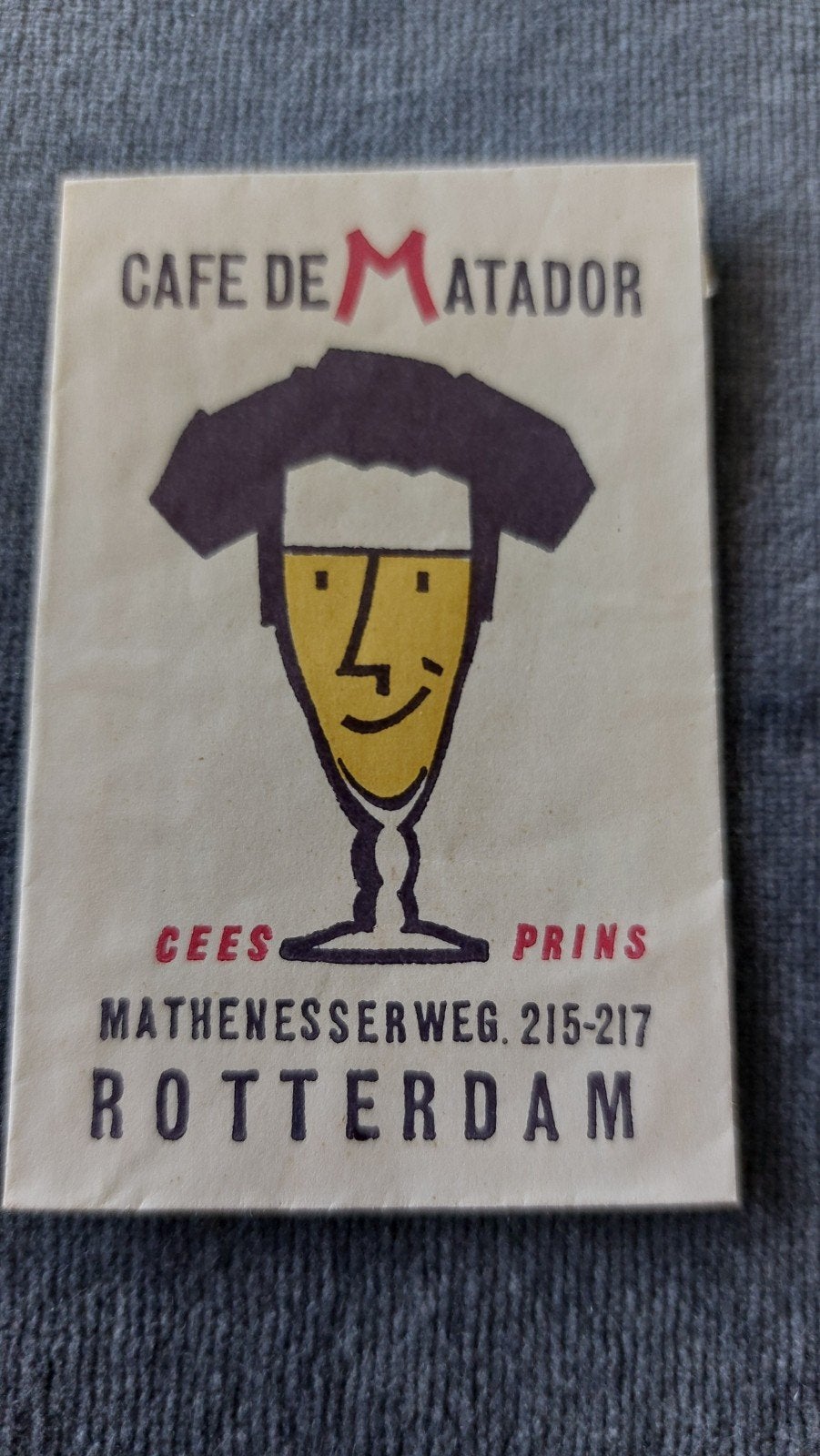 Rotterdam, Café De Matador, Cees Prins, Verzamelen, Verzenden, Nederland