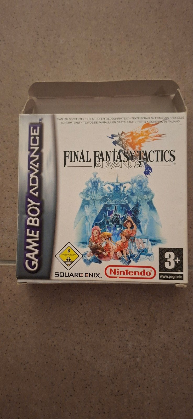 Final Fantasy Tactics GBA CIB + ONGEKRASTE VIP-KAART, Spelcomputers en Games, Games | Nintendo Game Boy, 1 speler, Ophalen of Verzenden
