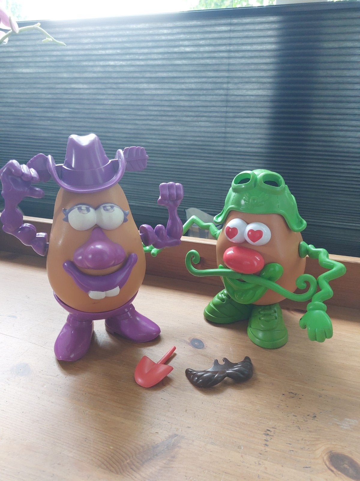 Potato head paars en groen Disney, Ophalen of Verzenden