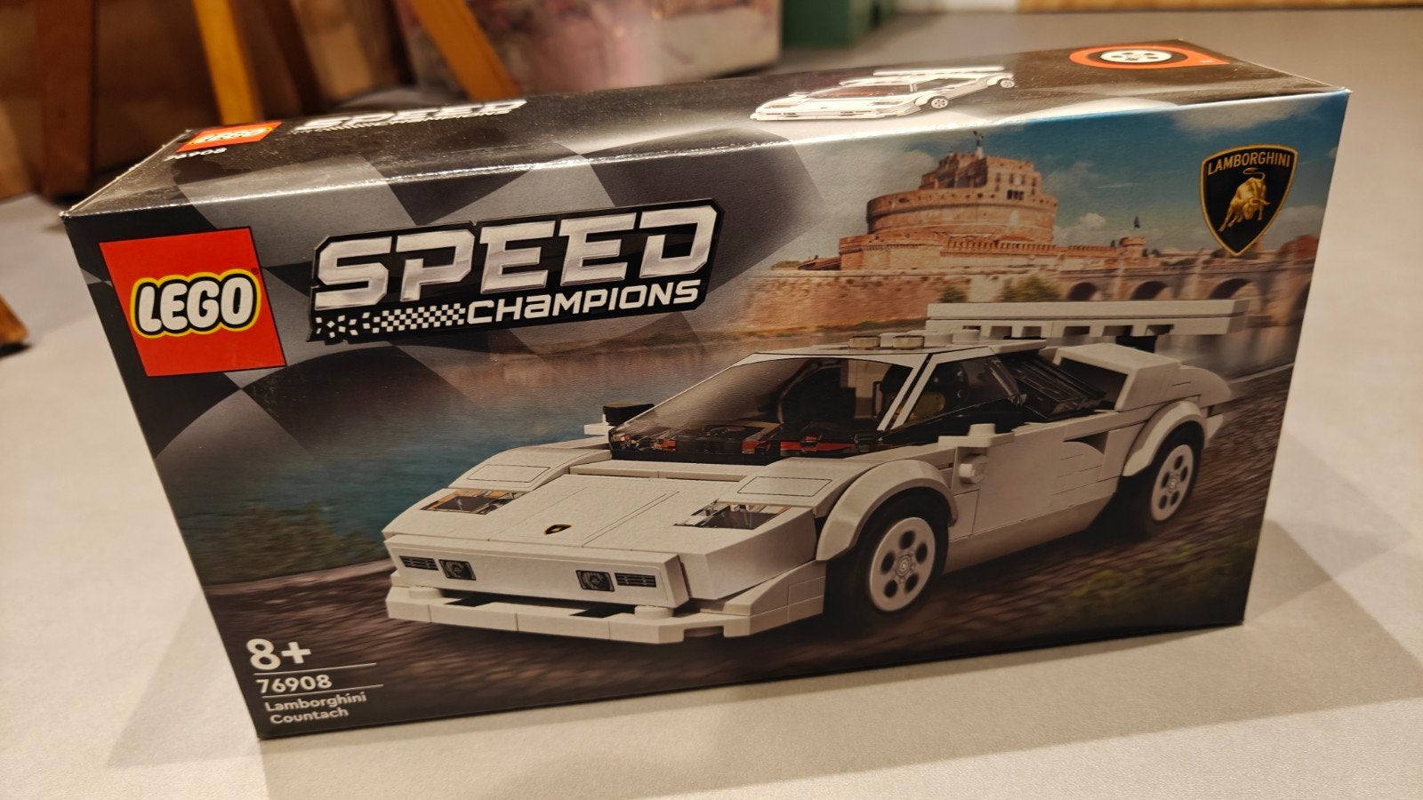 LEGO Speed Champions 76908 Lamborghini Countach, Lego, Nieuw, Compleet, Complete set