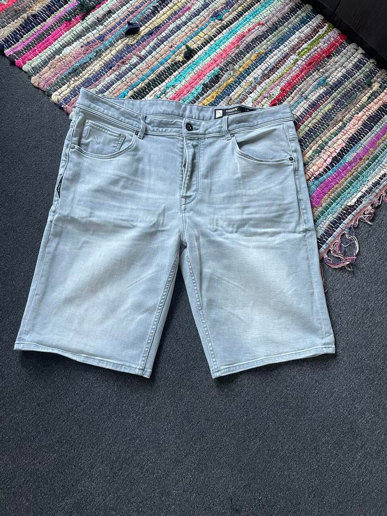 Chasin’ korte broek heren XXL - Slechts 1x gedragen, Ophalen of Verzenden, Zo goed als nieuw, Maat 56/58 (XL), Grijs