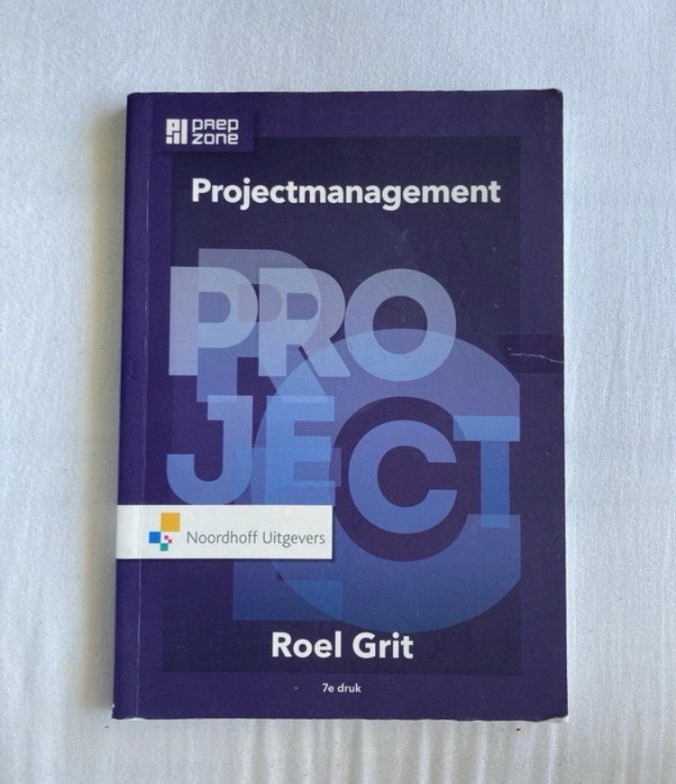 Projectmanagement - Roel Grit (7e druk), Boeken, Ophalen of Verzenden, Gamma, Gelezen, HBO
