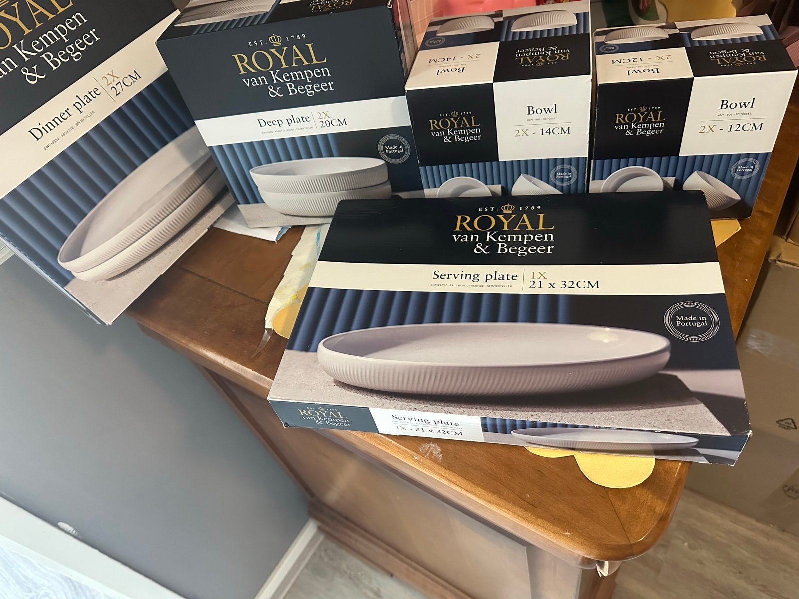 Royal van Kempen & Begeer servies - Nieuw in doos, Keramiek, Nieuw, Ophalen of Verzenden, Royal Boch