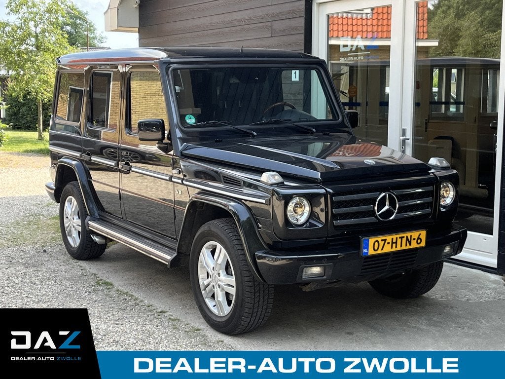 Mercedes-Benz G-Klasse 500 St.Wagon Aut/Ecc/Leer/Dak/Xenon, Auto's, Mercedes-Benz, Automaat, Gebruikt, 296 pk, G-Klasse