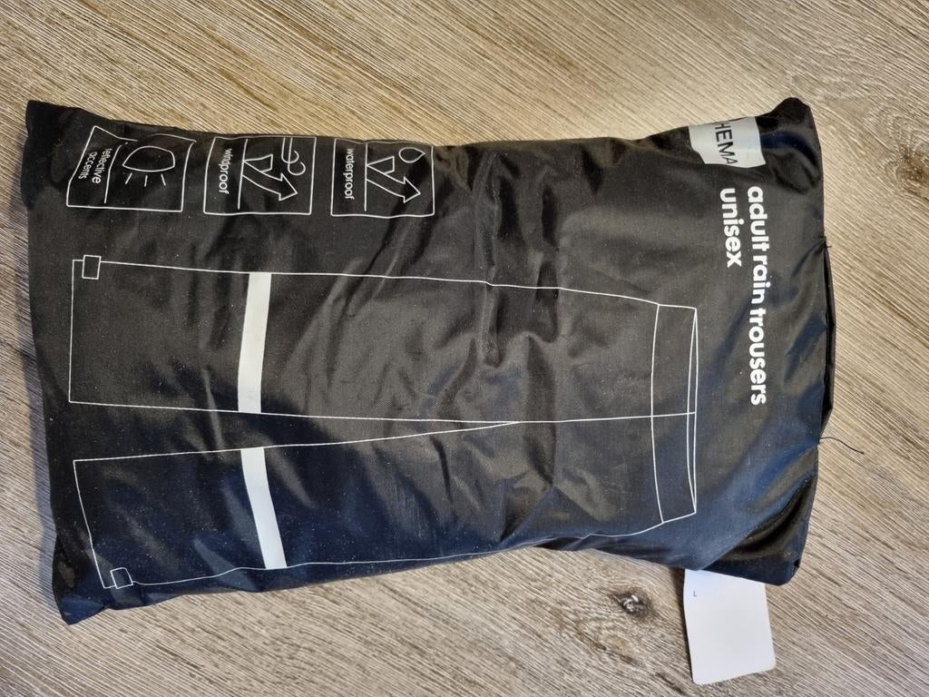 Nieuwe HEMA Unisex Regenbroek - Maat L, Ophalen of Verzenden