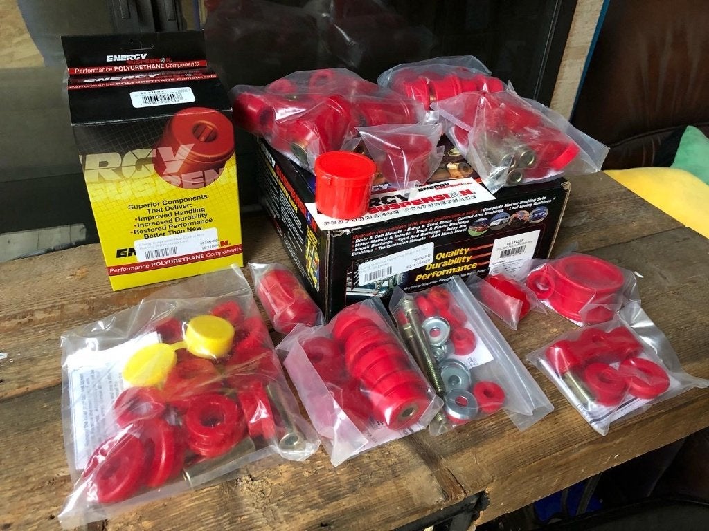 Energy Suspension rubbers bushing set - Honda CRX Del Sol