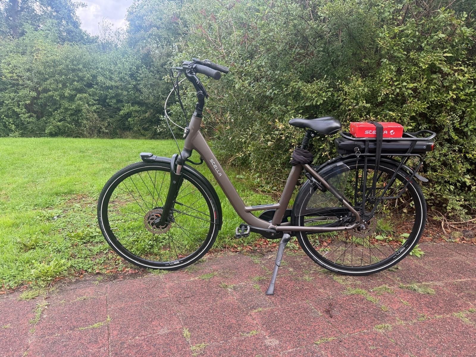 Stella Livorno E-bike - Champagne Gold - Zo goed als nieuw, Fietsen en Brommers, Ophalen, Zo goed als nieuw, Overige merken