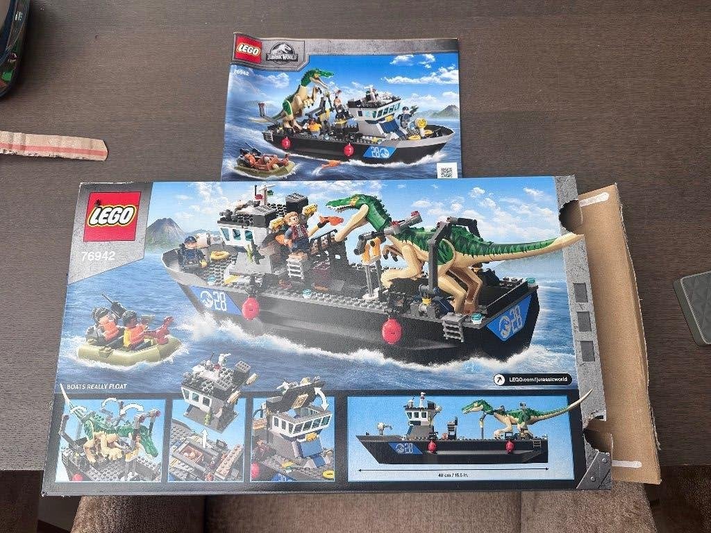 Lego Jurassic World 76942 Baryonyx Dinosaur Boat Escape, Kinderen en Baby's, Speelgoed | Duplo en Lego, Jurassic World, Verzenden