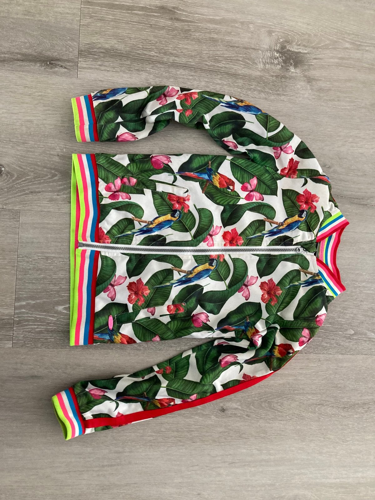 Zomers jasje maat 134/140, Kinderen en Baby's, Kinderkleding | Maat 134, Verzenden, Gebruikt, Meisje, Jas