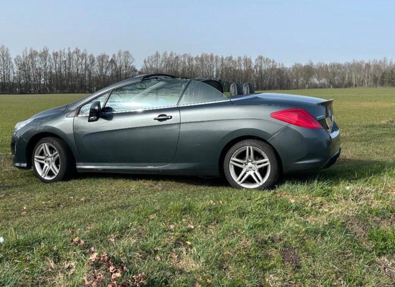 Peugeot 308 1.6 VTI CC 2010 Grijs, Voorwielaandrijving, 4 cilinders, Cabriolet, 4 stoelen