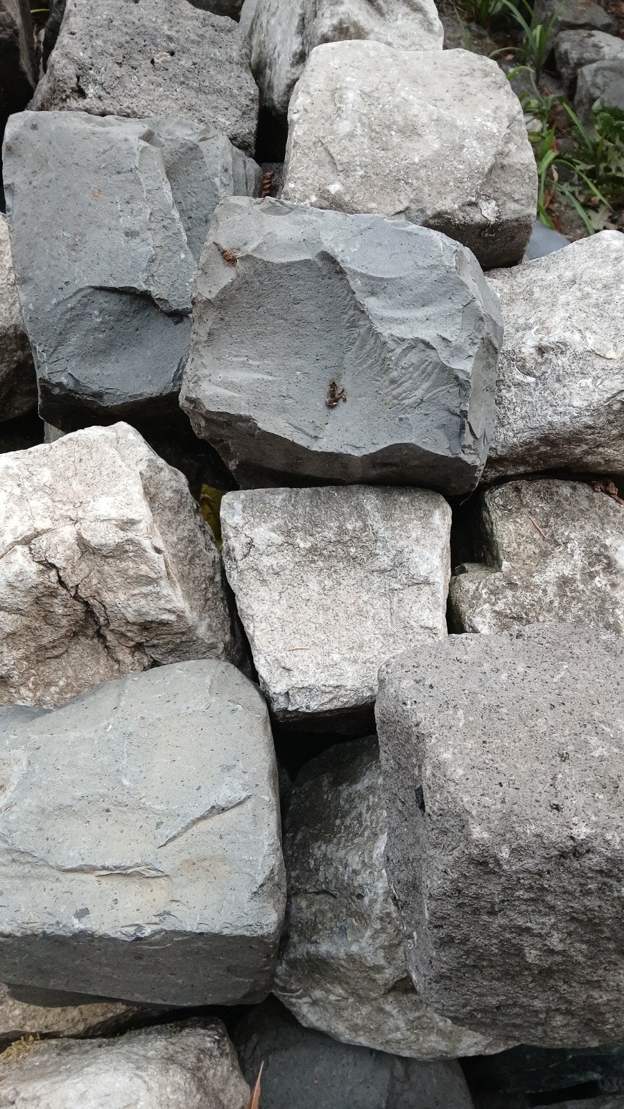 Gratis partij basalt keien (kinderkoppen), Ophalen, Overige materialen, Gebruikt, Kei