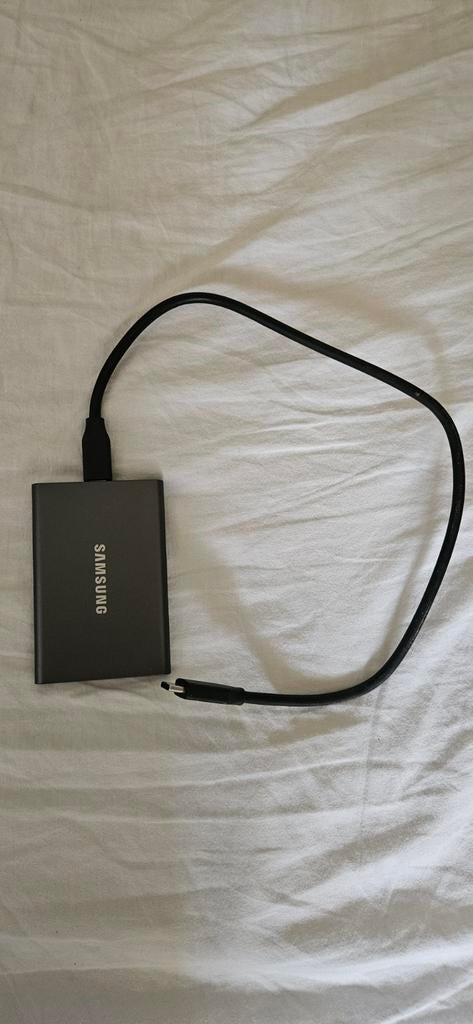 Samsung T7 Portable SSD 500GB - Externe Opslag, Computers en Software, Harde schijven, Server, SSD, Ophalen of Verzenden, Zo goed als nieuw